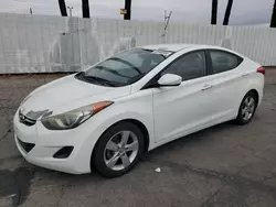 Salvage cars for sale at Van Nuys, CA auction: 2013 Hyundai Elantra GLS