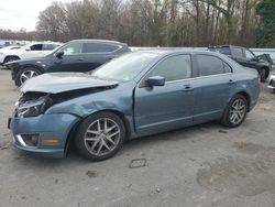 Salvage cars for sale from Copart Glassboro, NJ: 2012 Ford Fusion SEL