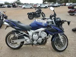 Yamaha salvage cars for sale: 2005 Yamaha FZ6 S