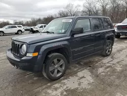 Salvage cars for sale at Ellwood City, PA auction: 2015 Jeep Patriot Latitude