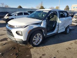 Salvage cars for sale at Littleton, CO auction: 2022 Chevrolet Trailblazer LS