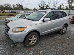 Hyundai Santa fe salvage cars for sale: 2007 Hyundai Santa FE GLS