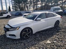 Salvage cars for sale at Windsor, NJ auction: 2019 Honda Accord Sport