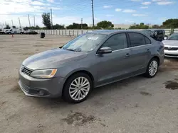 Vehiculos salvage en venta de Copart Miami, FL: 2011 Volkswagen Jetta SEL