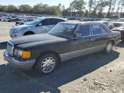 Vehiculos salvage en venta de Copart Byron, GA: 1988 Mercedes-Benz 560 SEL