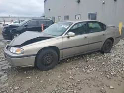 Salvage cars for sale at Appleton, WI auction: 2002 Chevrolet Impala