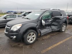 Salvage cars for sale at Woodhaven, MI auction: 2010 Chevrolet Equinox LTZ