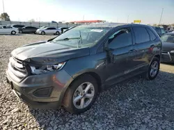 Salvage cars for sale at Cahokia Heights, IL auction: 2017 Ford Edge SE