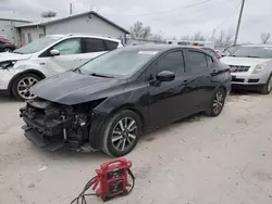 Salvage cars for sale at Pekin, IL auction: 2021 Nissan Versa SV