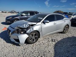 Salvage cars for sale at Taylor, TX auction: 2023 Nissan Sentra SV