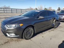 2017 Ford Fusion SE en venta en Littleton, CO