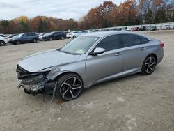 Honda salvage cars for sale: 2019 Honda Accord Sport