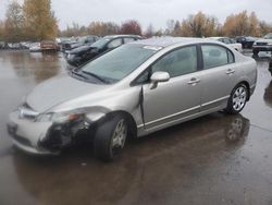 Salvage cars for sale at Woodburn, OR auction: 2006 Honda Civic LX