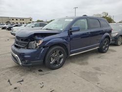 Dodge salvage cars for sale: 2018 Dodge Journey Crossroad