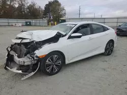 Salvage cars for sale at Mebane, NC auction: 2018 Honda Civic EX