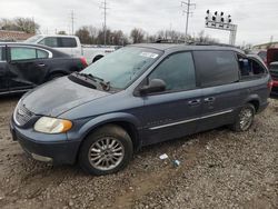 Salvage cars for sale at Columbus, OH auction: 2001 Chrysler Town & Country Limited