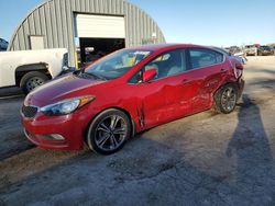 Salvage cars for sale at Wichita, KS auction: 2014 KIA Forte EX