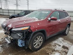 Salvage SUVs for sale at auction: 2016 Jeep Cherokee Latitude