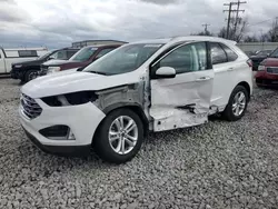 Salvage cars for sale at Wayland, MI auction: 2020 Ford Edge SEL