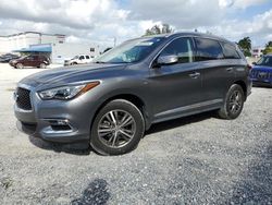 Salvage cars for sale at Opa Locka, FL auction: 2020 Infiniti QX60 Luxe