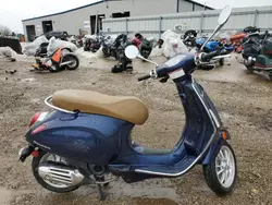 Motos salvage sin ofertas aún a la venta en subasta: 2023 Vespa PRIMAVERA/SPRINT 50