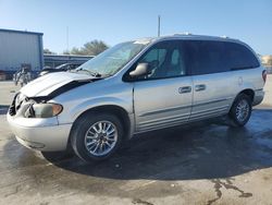 Chrysler salvage cars for sale: 2003 Chrysler Town & Country Limited