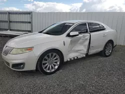 Lincoln MKS salvage cars for sale: 2011 Lincoln MKS