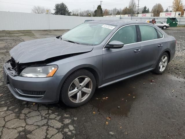 2012 Volkswagen Passat SE