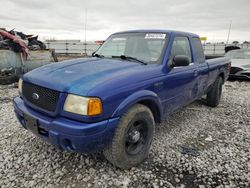 Salvage trucks for sale at Cahokia Heights, IL auction: 2003 Ford Ranger Super Cab