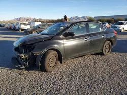 Salvage cars for sale from Copart Las Vegas, NV: 2016 Nissan Sentra S