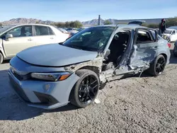 Salvage cars for sale at Las Vegas, NV auction: 2022 Honda Civic Sport