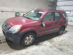 Honda salvage cars for sale: 2006 Honda CR-V LX