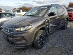 Salvage cars for sale at Hillsborough, NJ auction: 2022 Jeep Compass Latitude