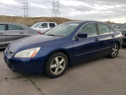 Salvage cars for sale at Littleton, CO auction: 2003 Honda Accord EX