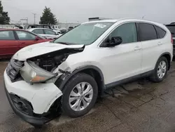 Salvage SUVs for sale at auction: 2012 Honda CR-V EXL