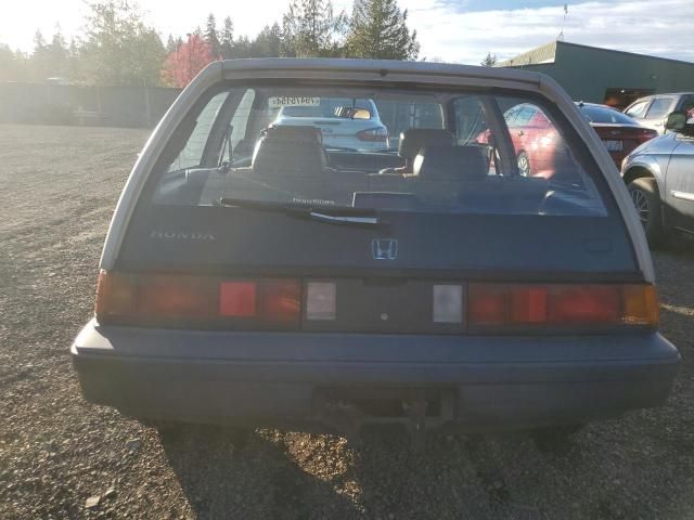 1986 Honda Civic 1500 DX