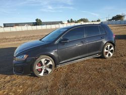 Volkswagen salvage cars for sale: 2017 Volkswagen GTI S/SE