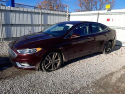 Salvage cars for sale at Walton, KY auction: 2017 Ford Fusion Titanium