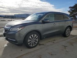 Acura salvage cars for sale: 2014 Acura MDX Technology