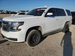 Vehiculos salvage en venta de Copart San Antonio, TX: 2017 Chevrolet Tahoe Police