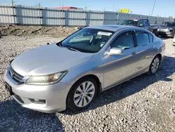 Salvage cars for sale at Cahokia Heights, IL auction: 2013 Honda Accord EXL