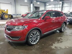 Salvage cars for sale at Ham Lake, MN auction: 2016 Lincoln MKX Reserve