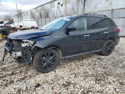 Nissan salvage cars for sale: 2018 Nissan Pathfinder S