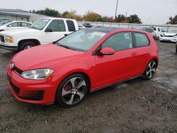 Salvage Cars with No Bids Yet For Sale at auction: 2016 Volkswagen GTI S/SE