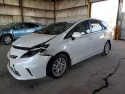 Salvage cars for sale at Phoenix, AZ auction: 2013 Toyota Prius V