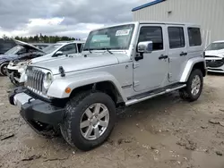 Jeep salvage cars for sale: 2012 Jeep Wrangler Unlimited Sahara