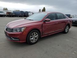 Salvage cars for sale at Hayward, CA auction: 2016 Volkswagen Passat S