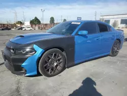 Salvage cars for sale at Wilmington, CA auction: 2019 Dodge Charger Scat Pack