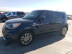 Salvage cars for sale from Copart Grand Prairie, TX: 2018 KIA Soul +