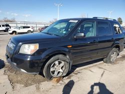 Salvage cars for sale at Littleton, CO auction: 2007 Honda Pilot EXL